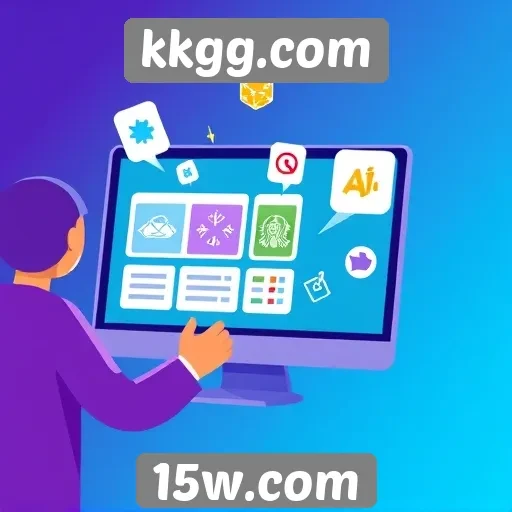 Exploração das funcionalidades interativas em kkgg.com