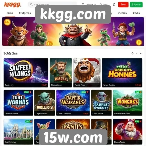 kkgg.com oferece variedade de jogos para todos os gostos