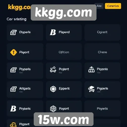 Avaliação das opções de pagamento no kkgg.com