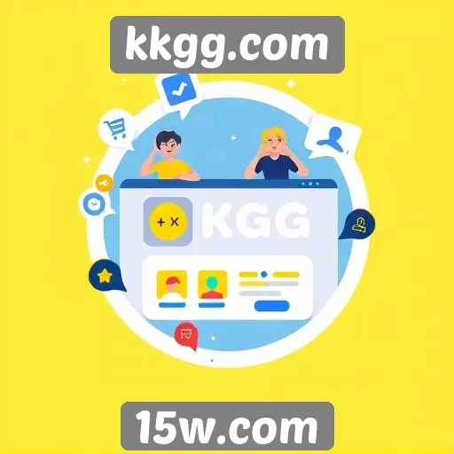 Integração de recursos sociais no kkgg.com
